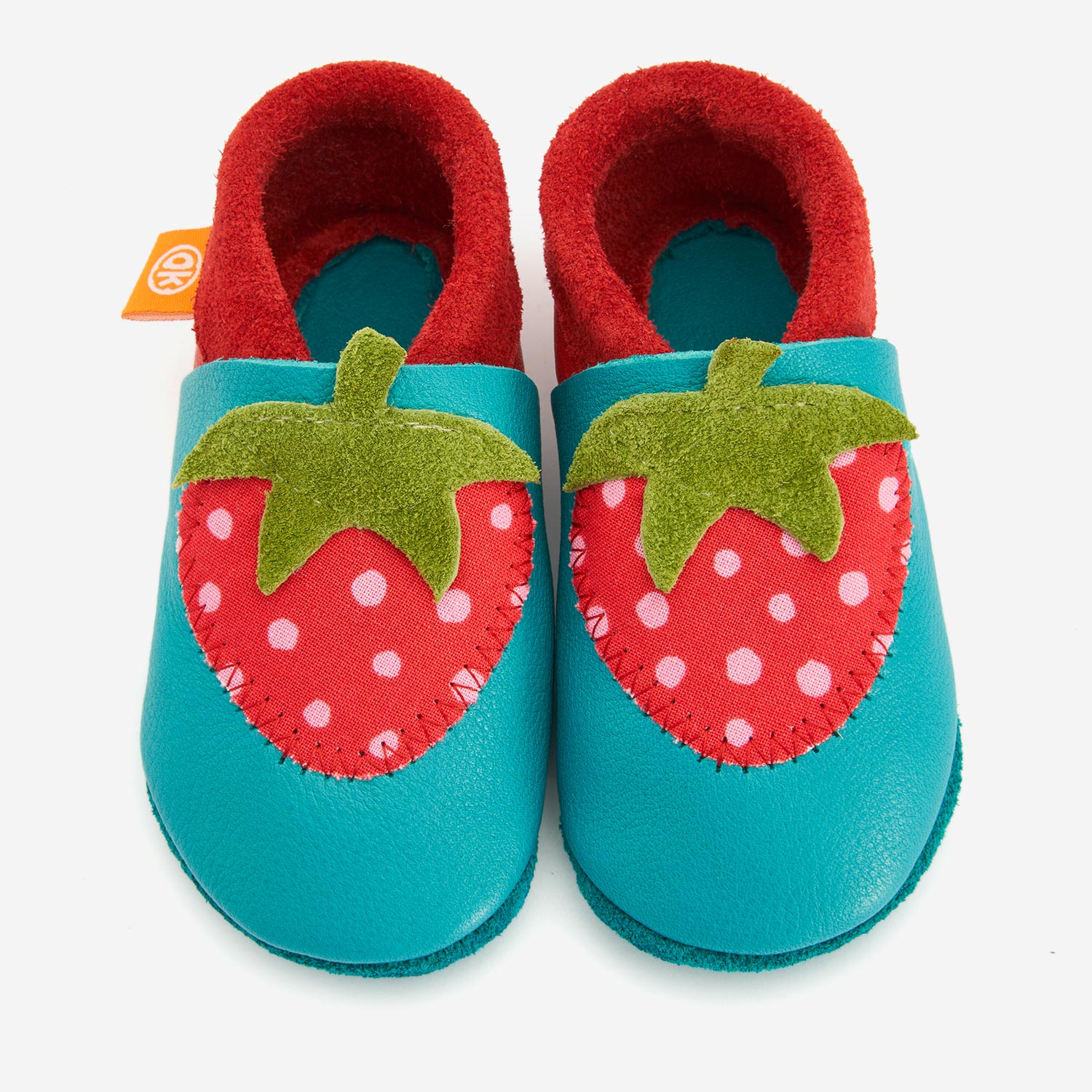 Kinder-Hausschuhe Berta die Erdbeere – Bild 3