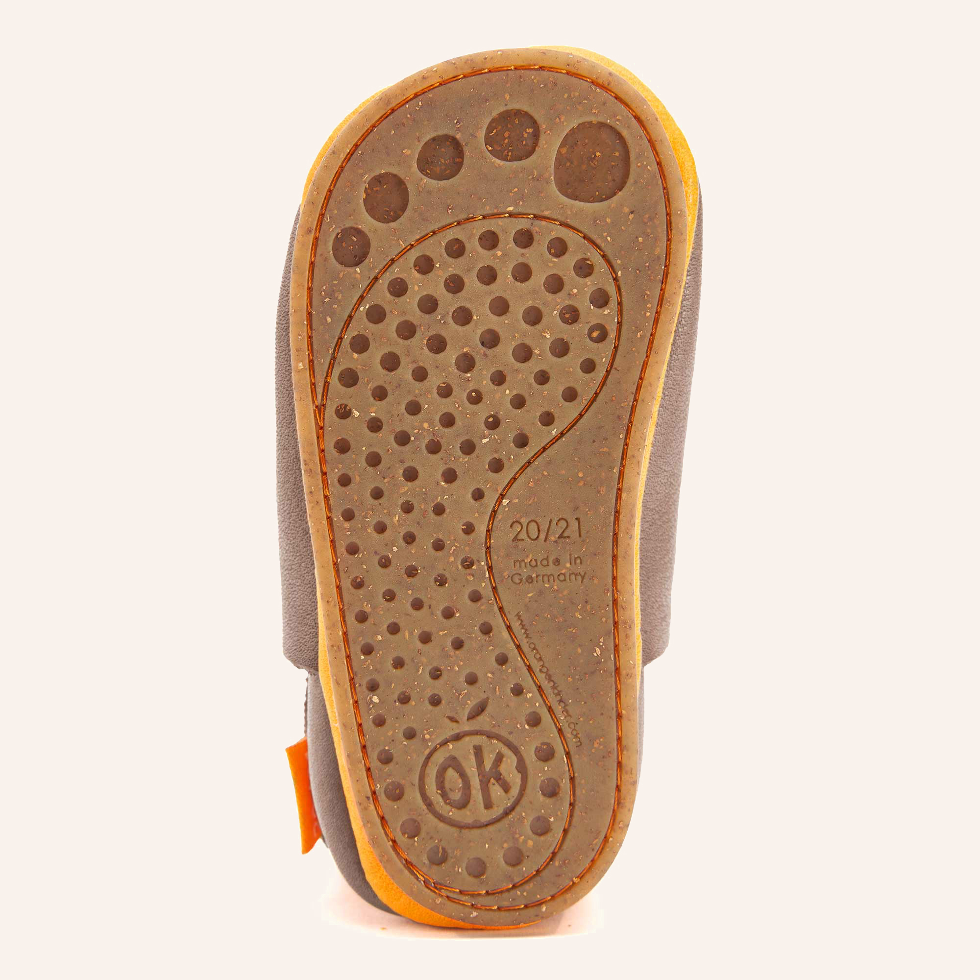 Children's Barefoot Sandal Amigo beige - Image 4