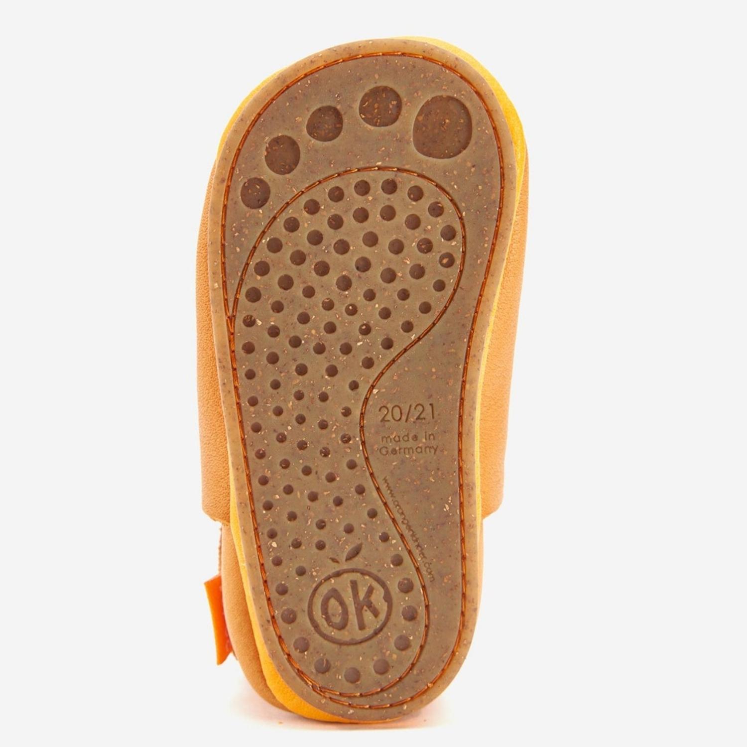 Kinder-Barfußsandale Amigo hellbraun – Bild 2