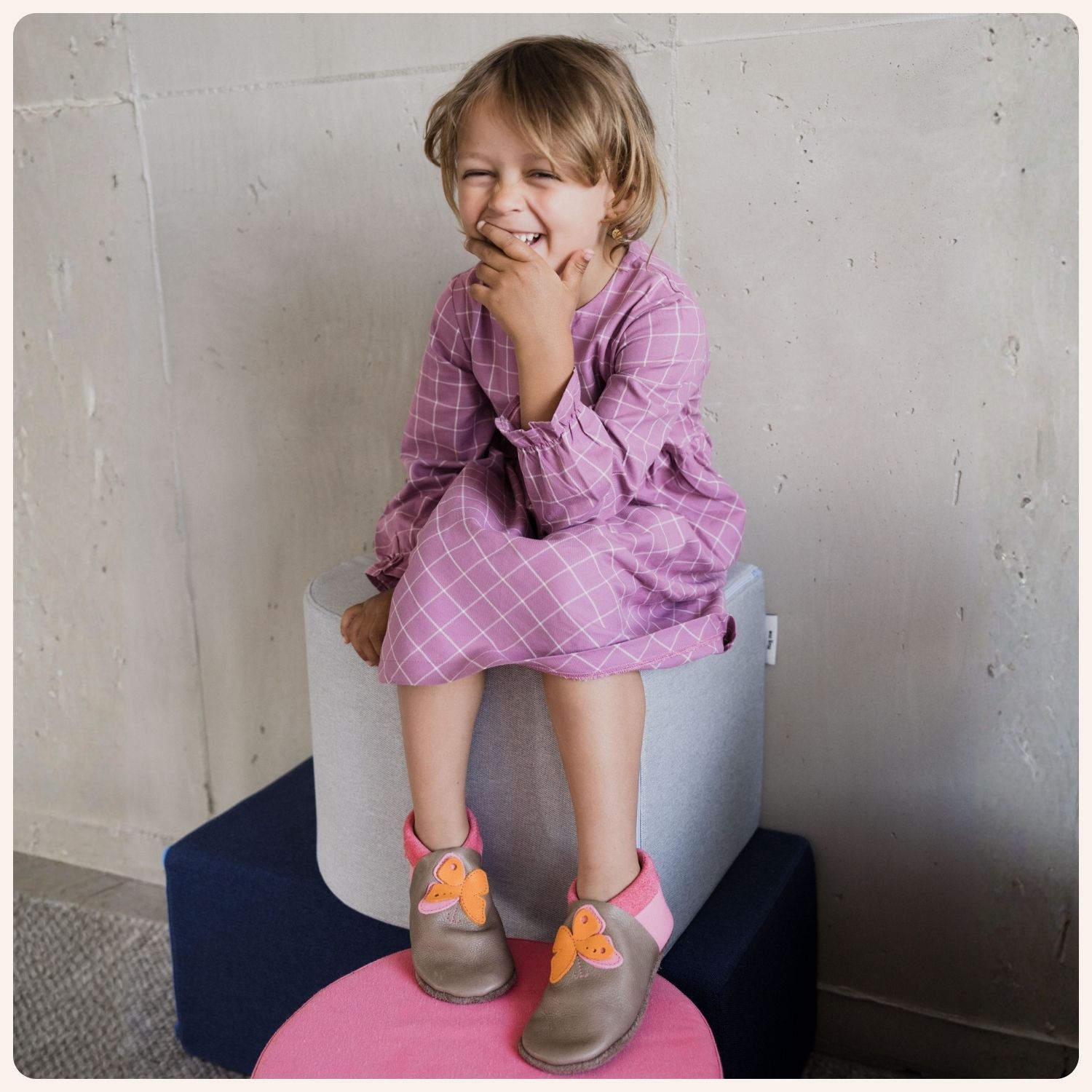 Children's Slippers 3D Butterfly - Image 2