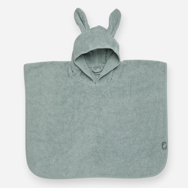 Badeponcho von Jollein - Frottee blaugrau