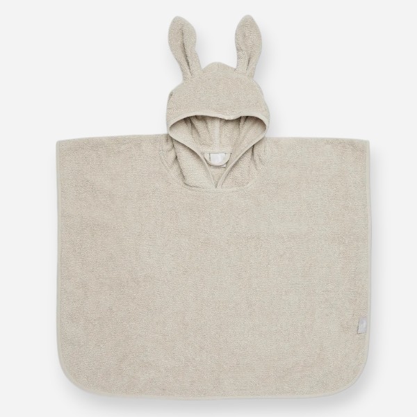 Badeponcho von Jollein - Frottee beige