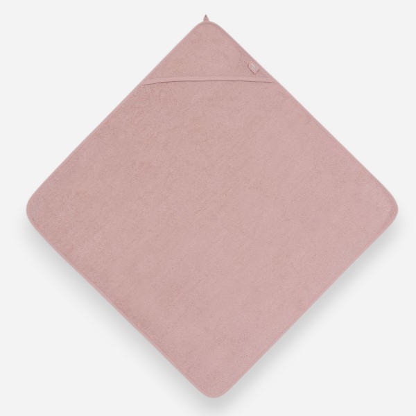 Kapuzenhandtuch von Jollein - Frottee rosa